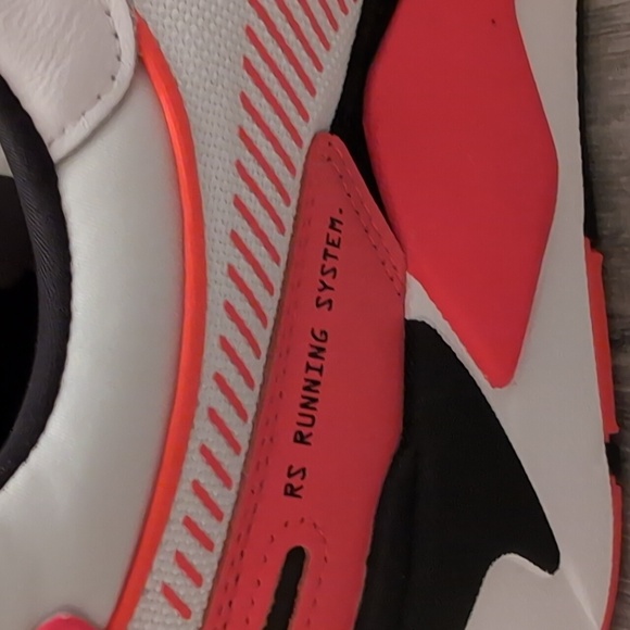 Puma RS-X3 White and OrangeSneakers - Picture 3 of 6